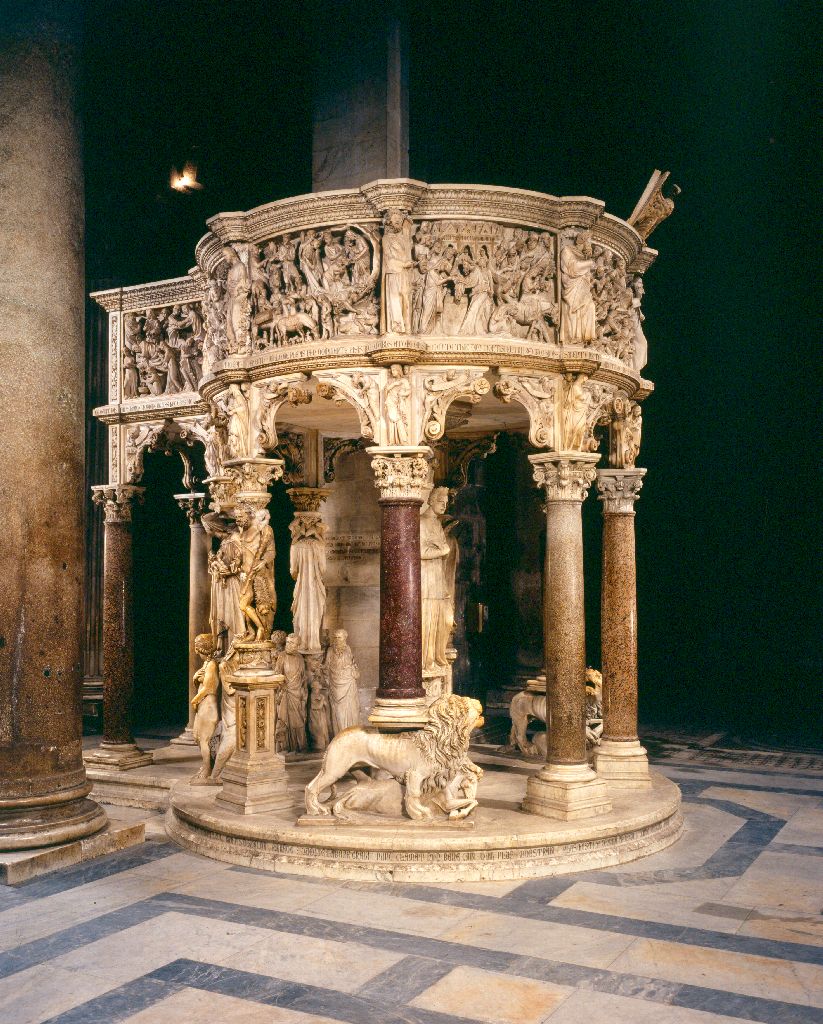 pulpito di Giovanni Pisano (sec. XIV)