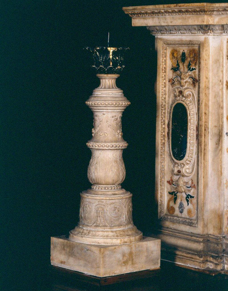 candeliere, serie di Bambi Giuseppe (attribuito) (inizio sec. XVIII)