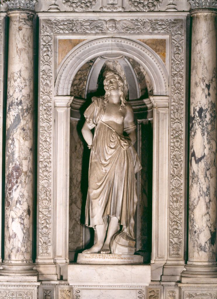 Santa Cristina (scultura) di Fancelli Chiarissimo (sec. XVII)