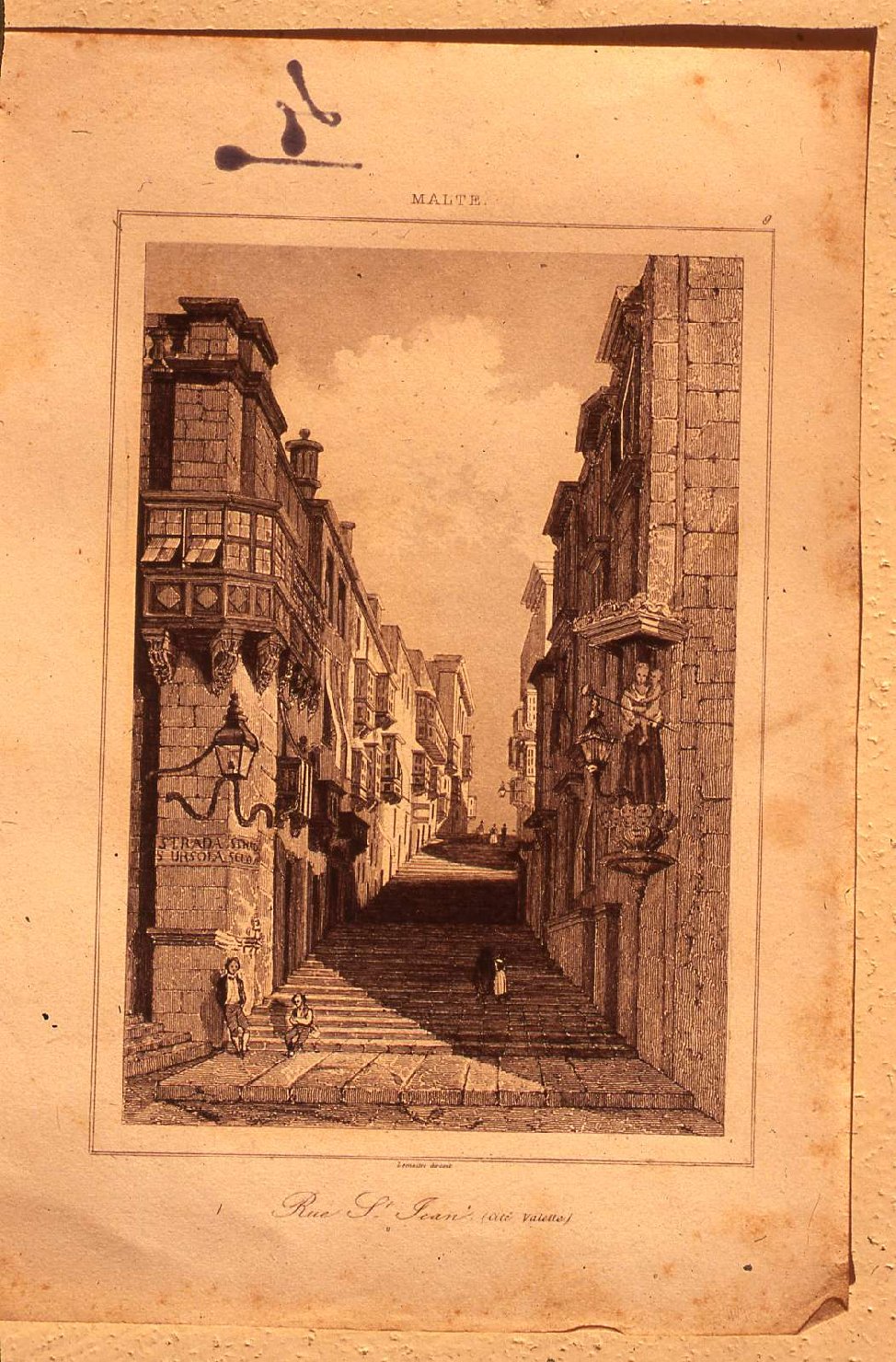 veduta di città (stampa) di Lemaitre Augustin François (sec. XIX)