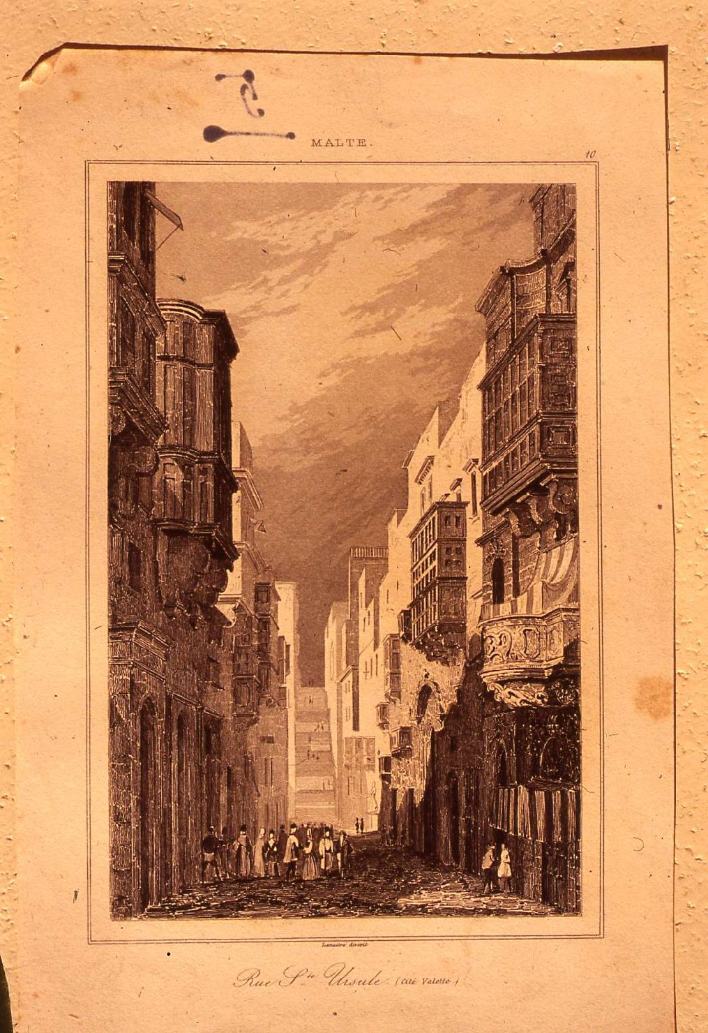 veduta di città (stampa) di Lemaitre Augustin François (sec. XIX)