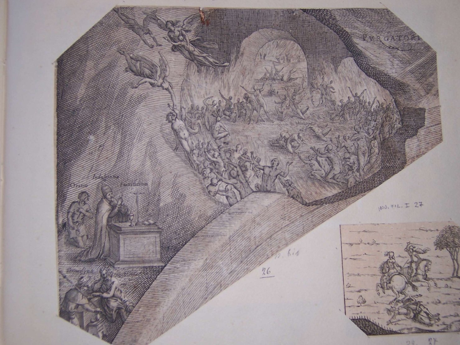 purgatorio (stampa) - ambito europeo (sec. XVIII)