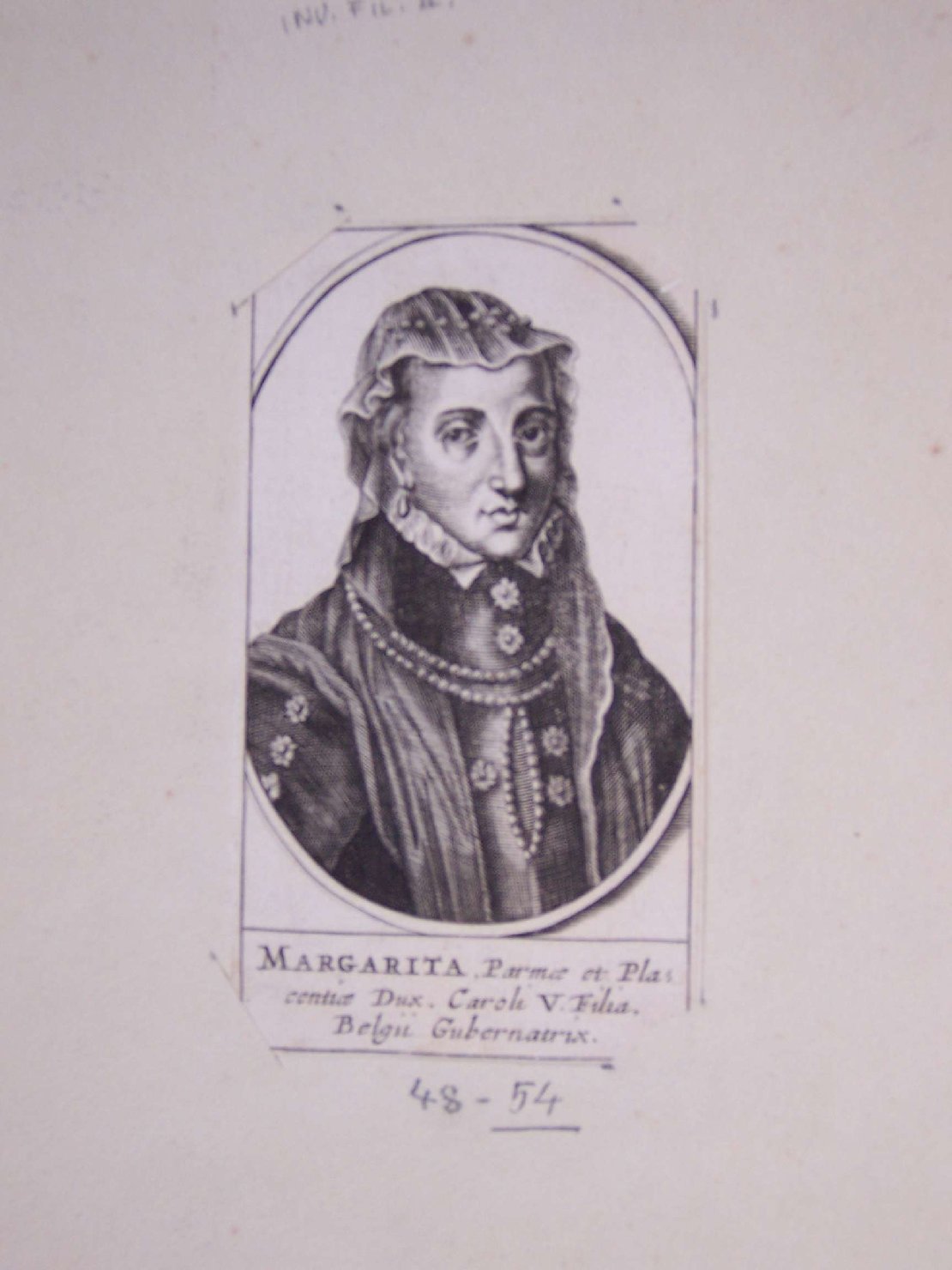 ritratto di donna (stampa) - ambito europeo (sec. XVII)