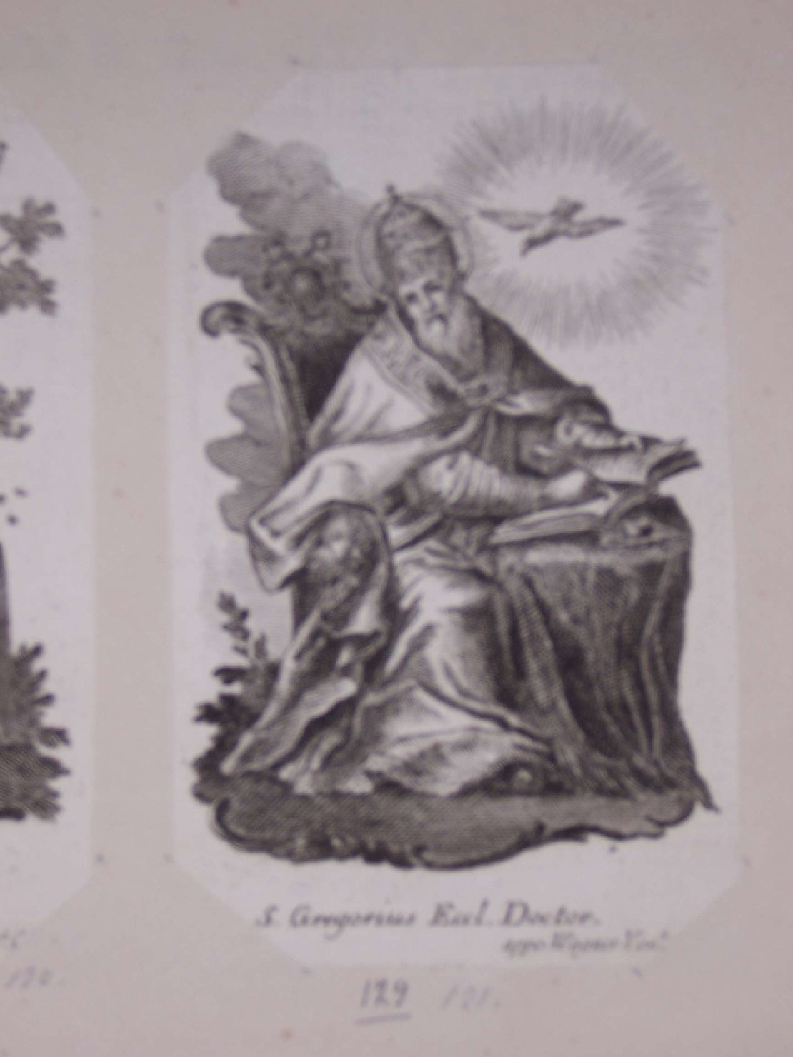 San Gregorio (stampa) di Wagner Joseph (sec. XVIII)