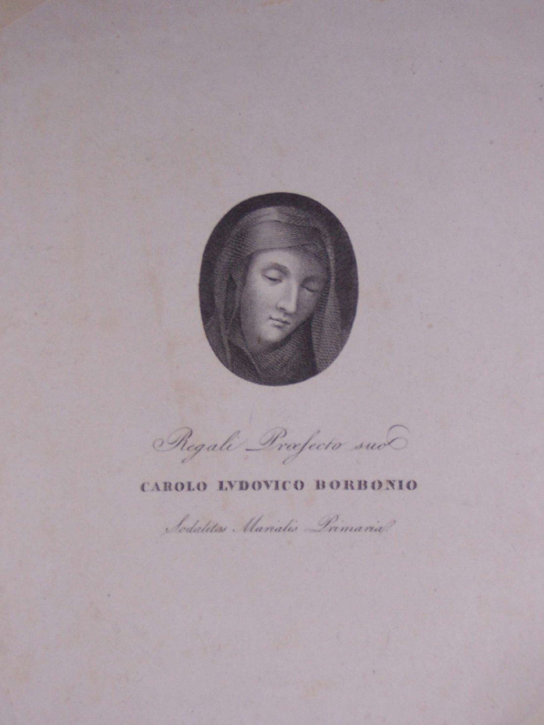 Maria Vergine (stampa) - ambito europeo (sec. XIX)