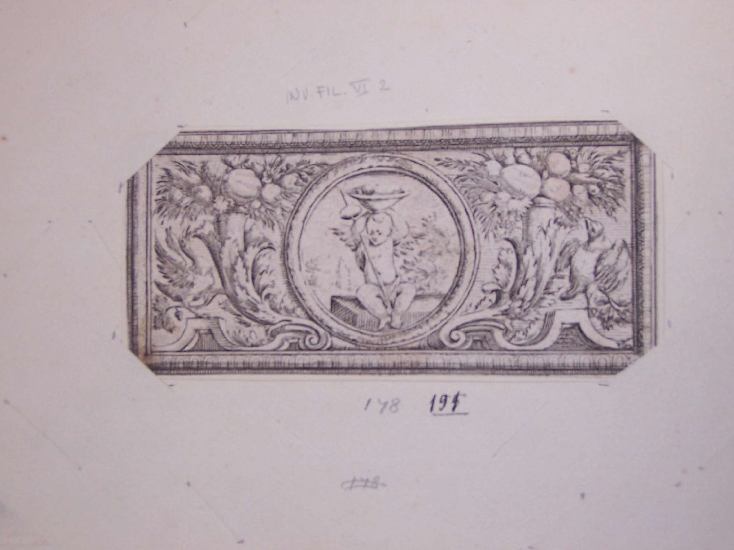 fregio (stampa) - ambito europeo (sec. XVIII)