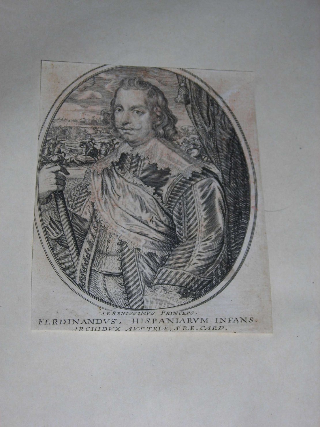 ritratto d'uomo (stampa) - ambito europeo (sec. XIX)