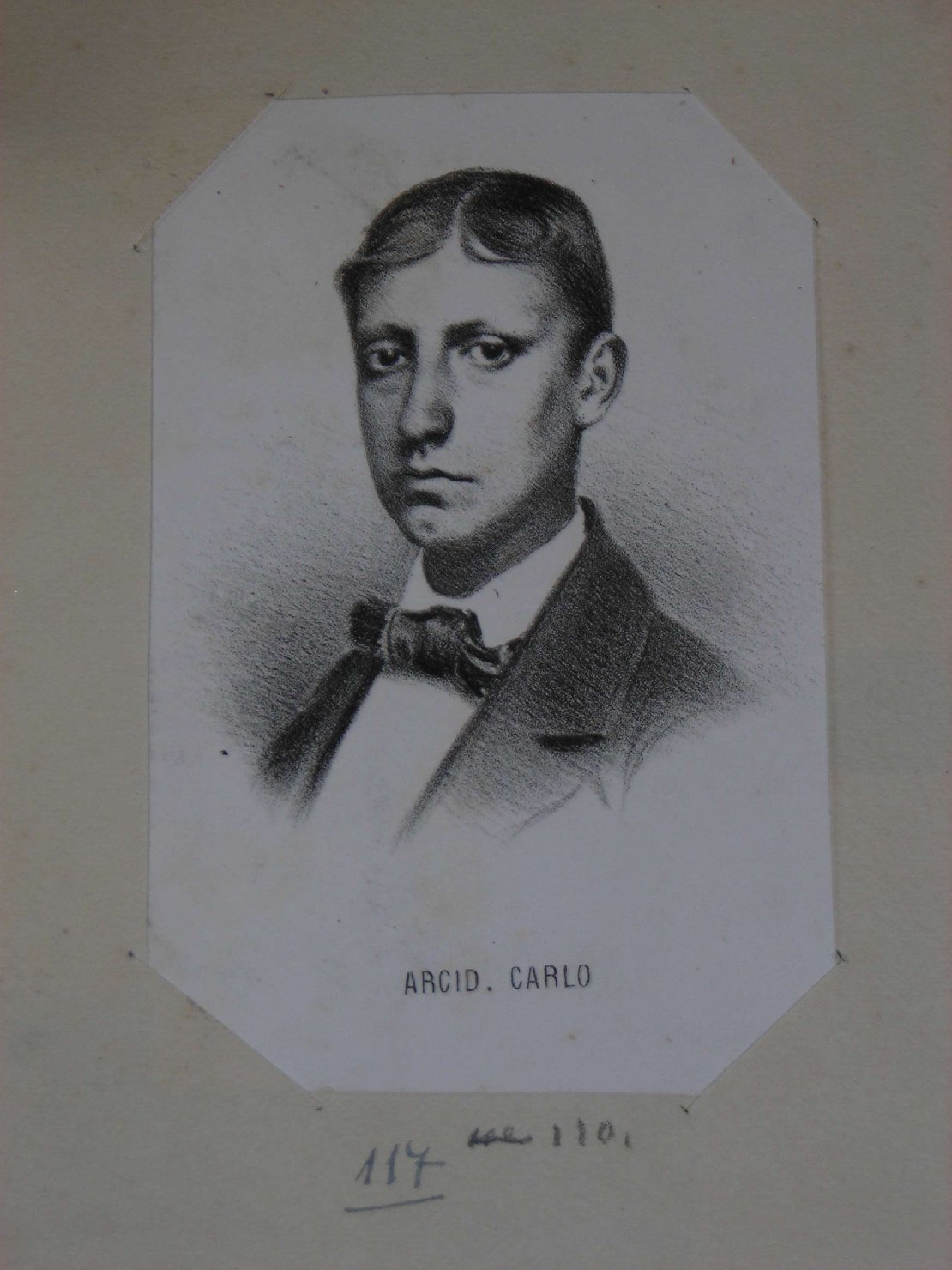 ritratto d'uomo (stampa) - ambito europeo (sec. XIX)