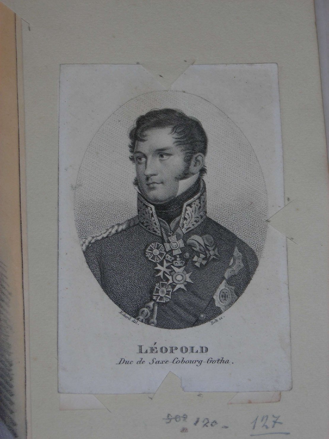 ritratto d'uomo (stampa) di Bolt Johann Friedrich, Eckard (sec. XIX)