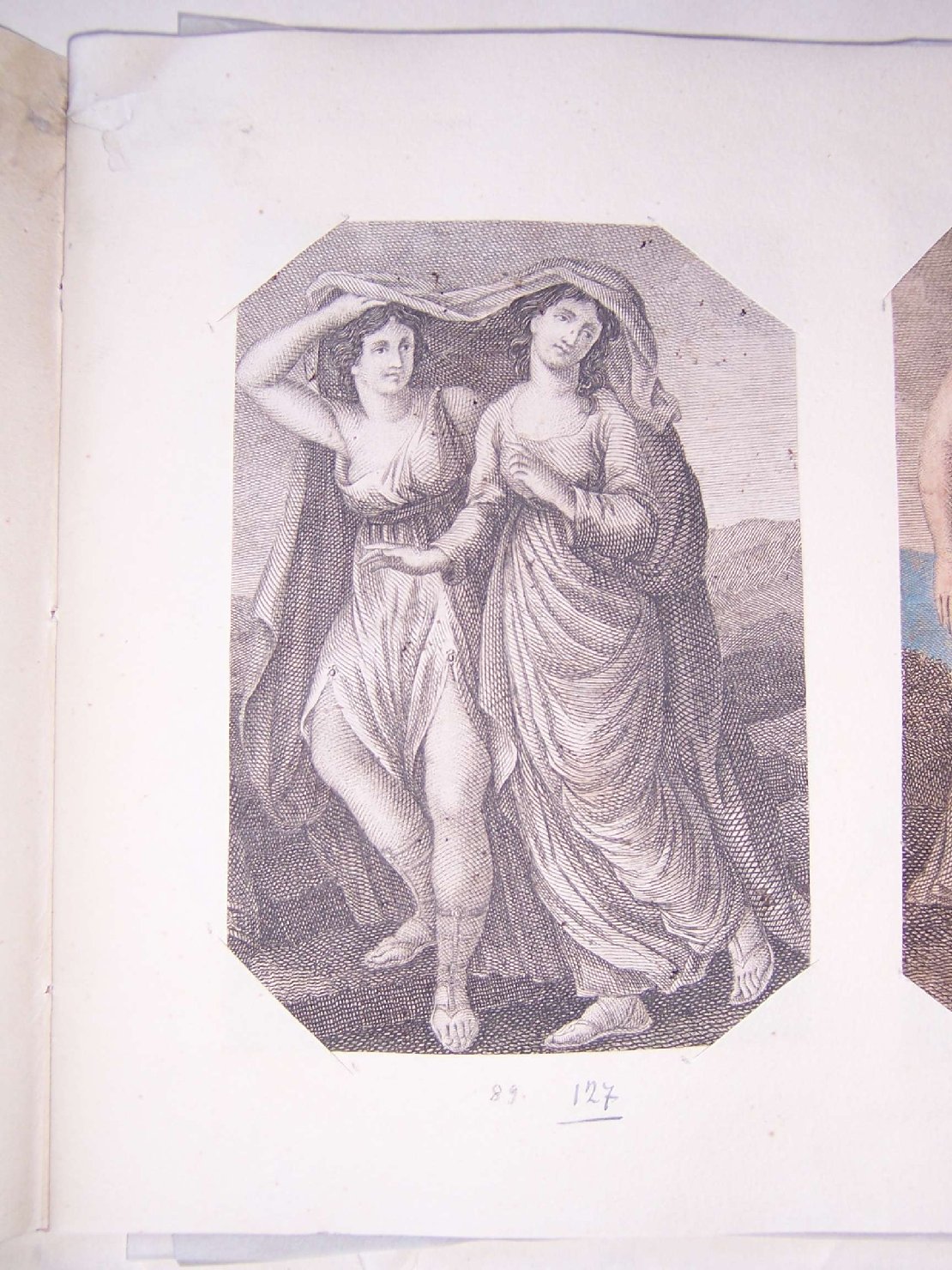 figure femminili (stampa) - ambito europeo (sec. XVIII)