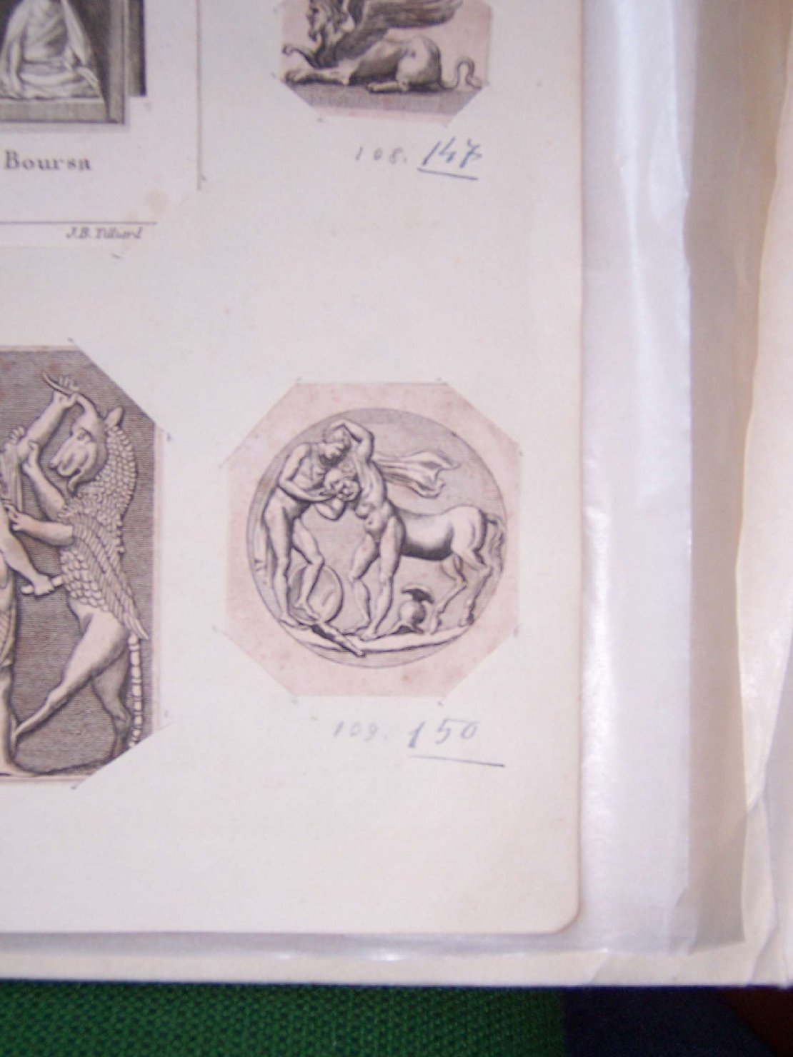 centauromachia (stampa) - ambito europeo (sec. XIX)