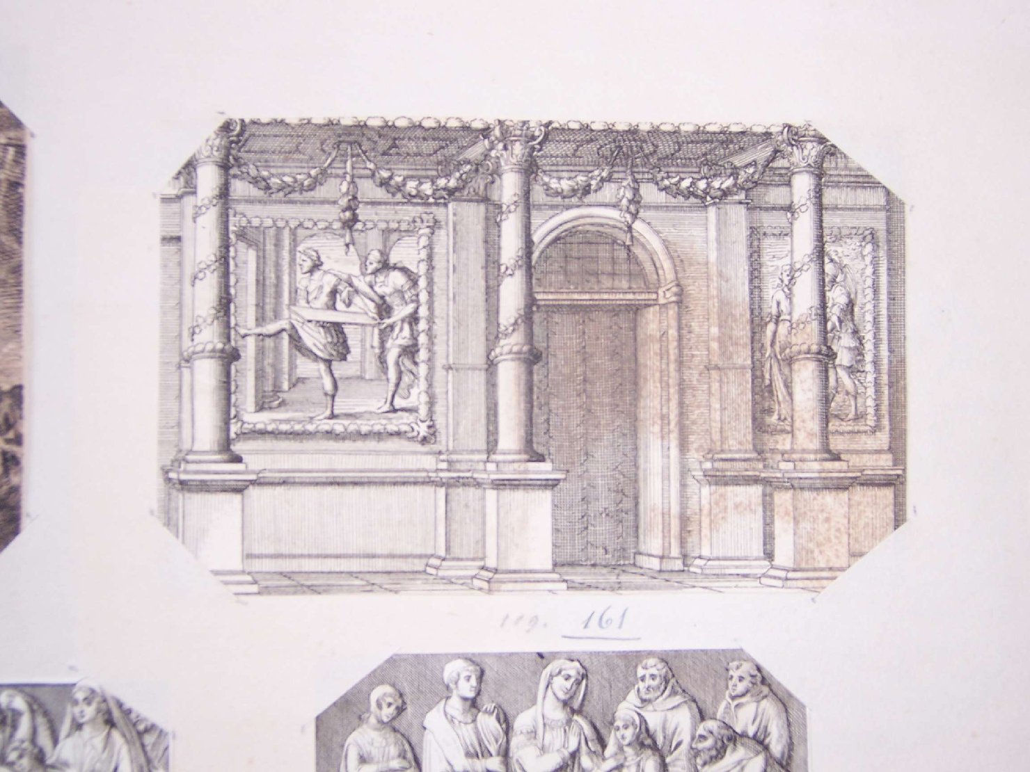 porticato (stampa) - ambito europeo (sec. XVII)