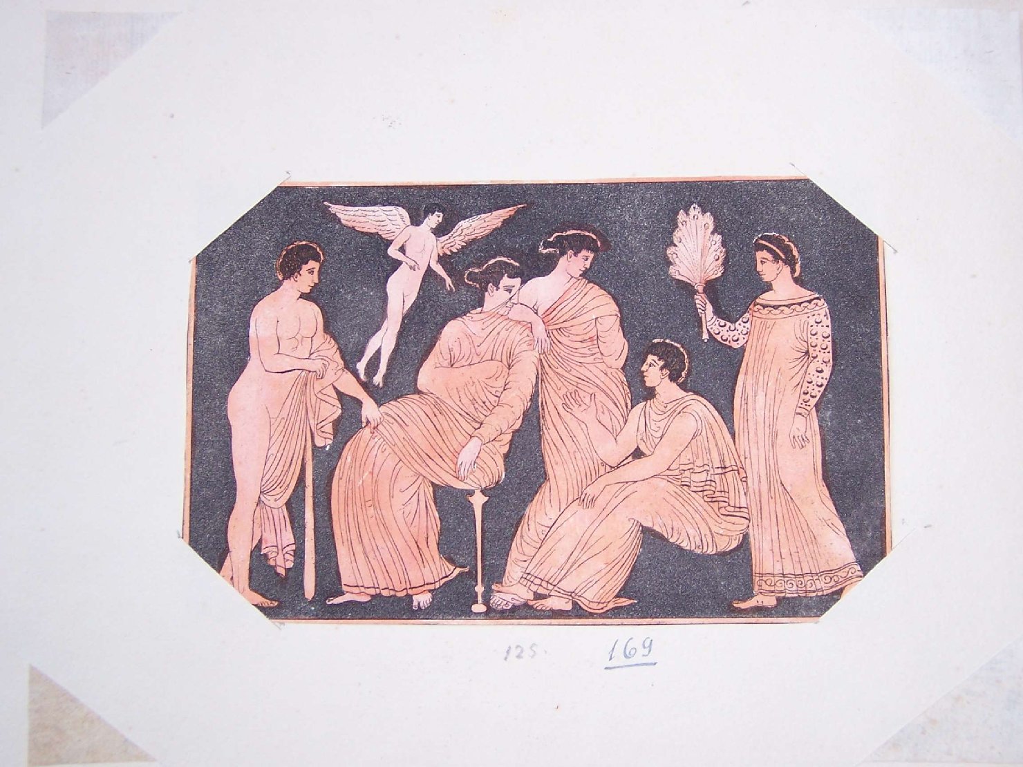 banchetto degli dei (stampa a colori) - ambito europeo (sec. XIX)