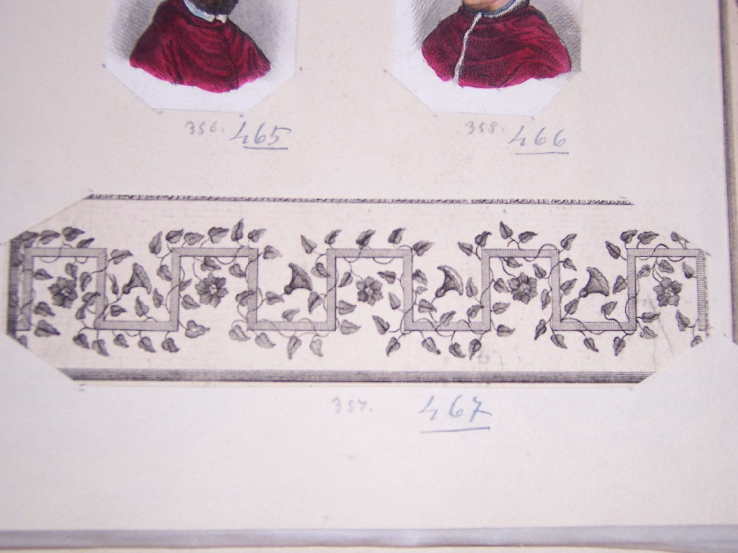 fregio (stampa) - ambito europeo (sec. XIX)