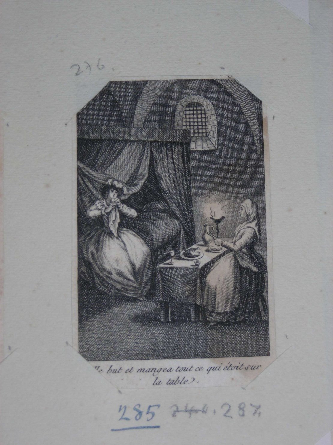 figure femminili (stampa) - ambito europeo (sec. XVIII)