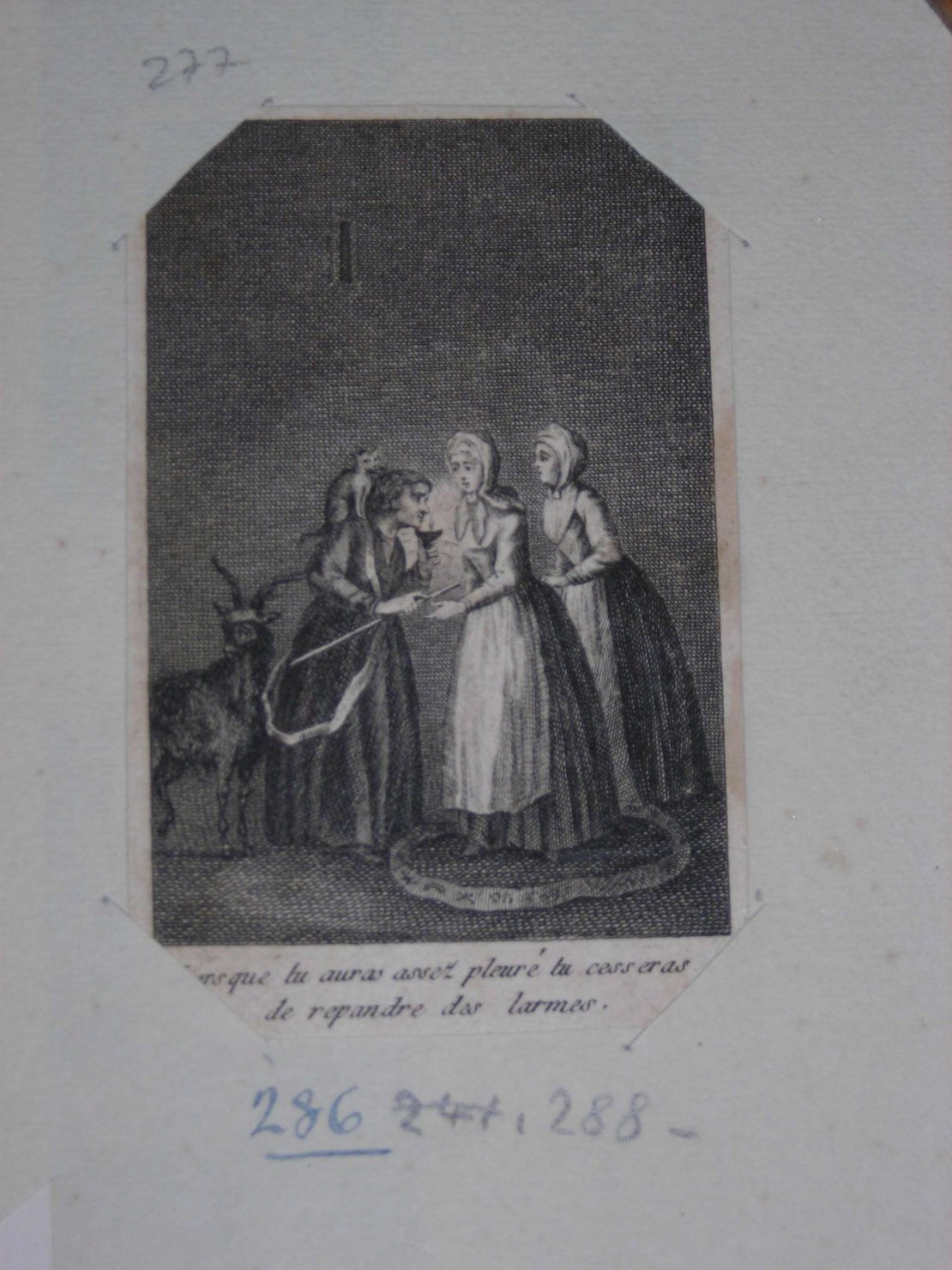 figure femminili (stampa) - ambito europeo (sec. XVIII)