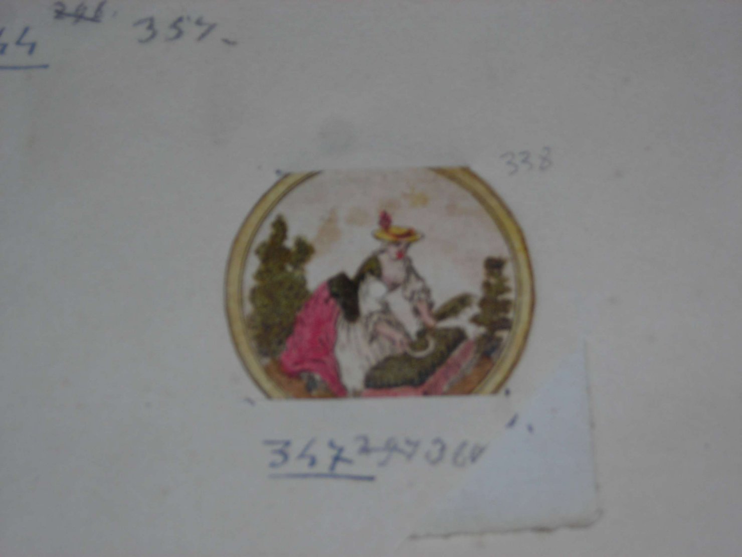 la giardiniera (stampa) - ambito europeo (sec. XVIII)