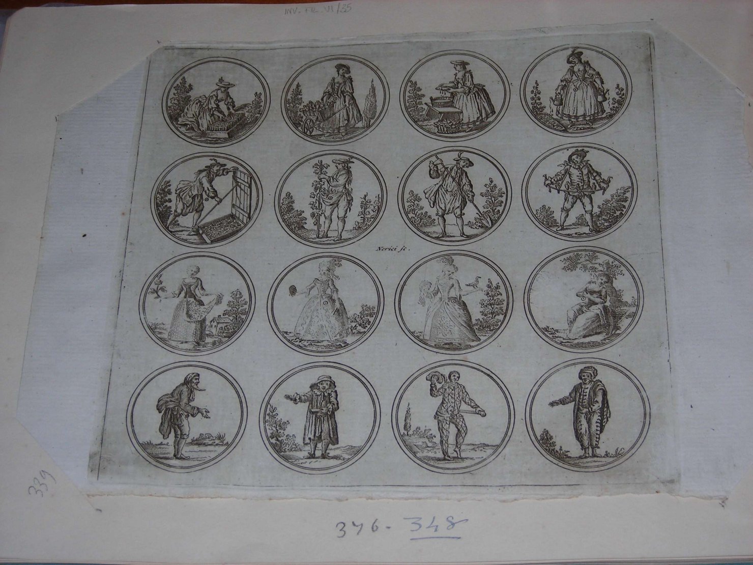 veduta di Roma (stampa) di Ransonnette G (sec. XVIII)