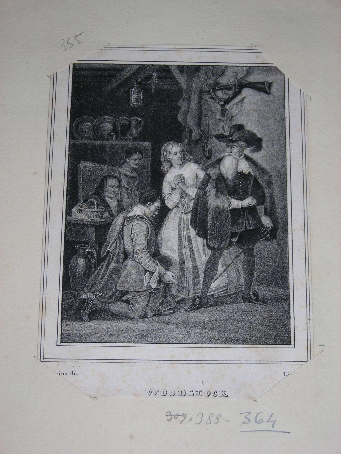 scena di pentimento (stampa) di Forino G, Bianchi (sec. XIX)