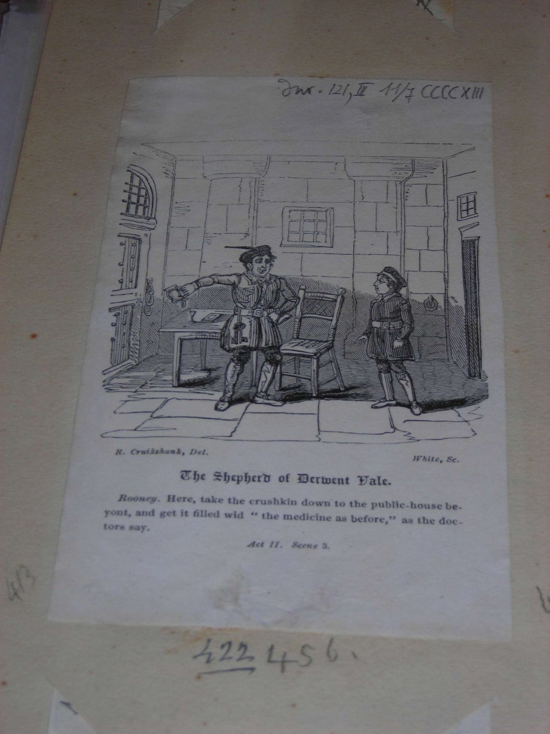 scena satirica (stampa) di Cruikshank Robert, White (sec. XIX)