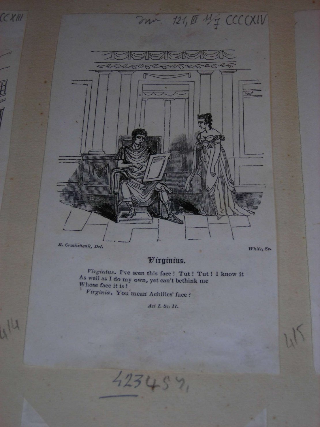 scena satirica (stampa) di White, Cruikshank Robert (sec. XIX)