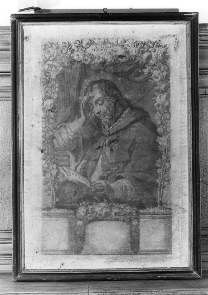 S. Giovanni Nepomuceno (stampa) - ambito tedesco (sec. XVIII)