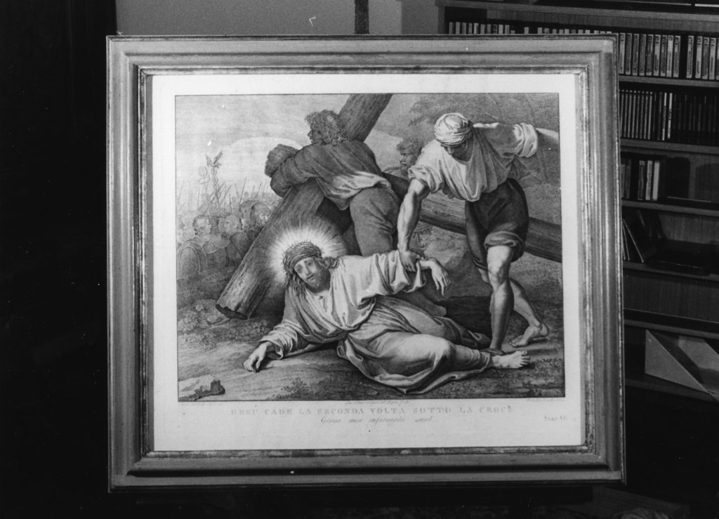 Via Crucis (stampa, serie) di Sabatelli Luigi, Pera Giovanni, Cecchi Giovanni Battista, Eredi Benedetto (fine sec. XVII)
