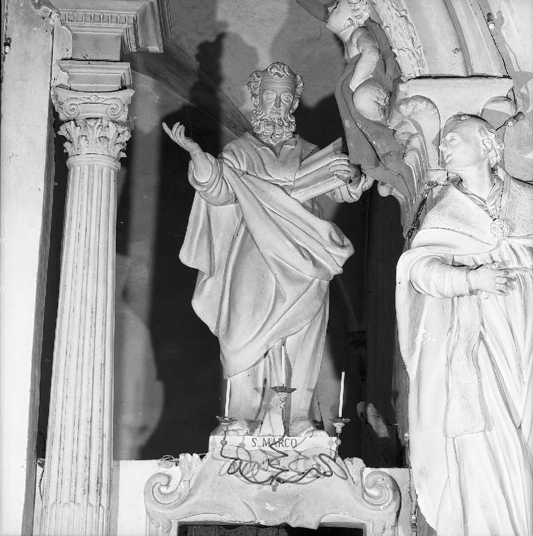 San Marco Evangelista (statua, opera isolata) - bottega toscana (sec. XVII)