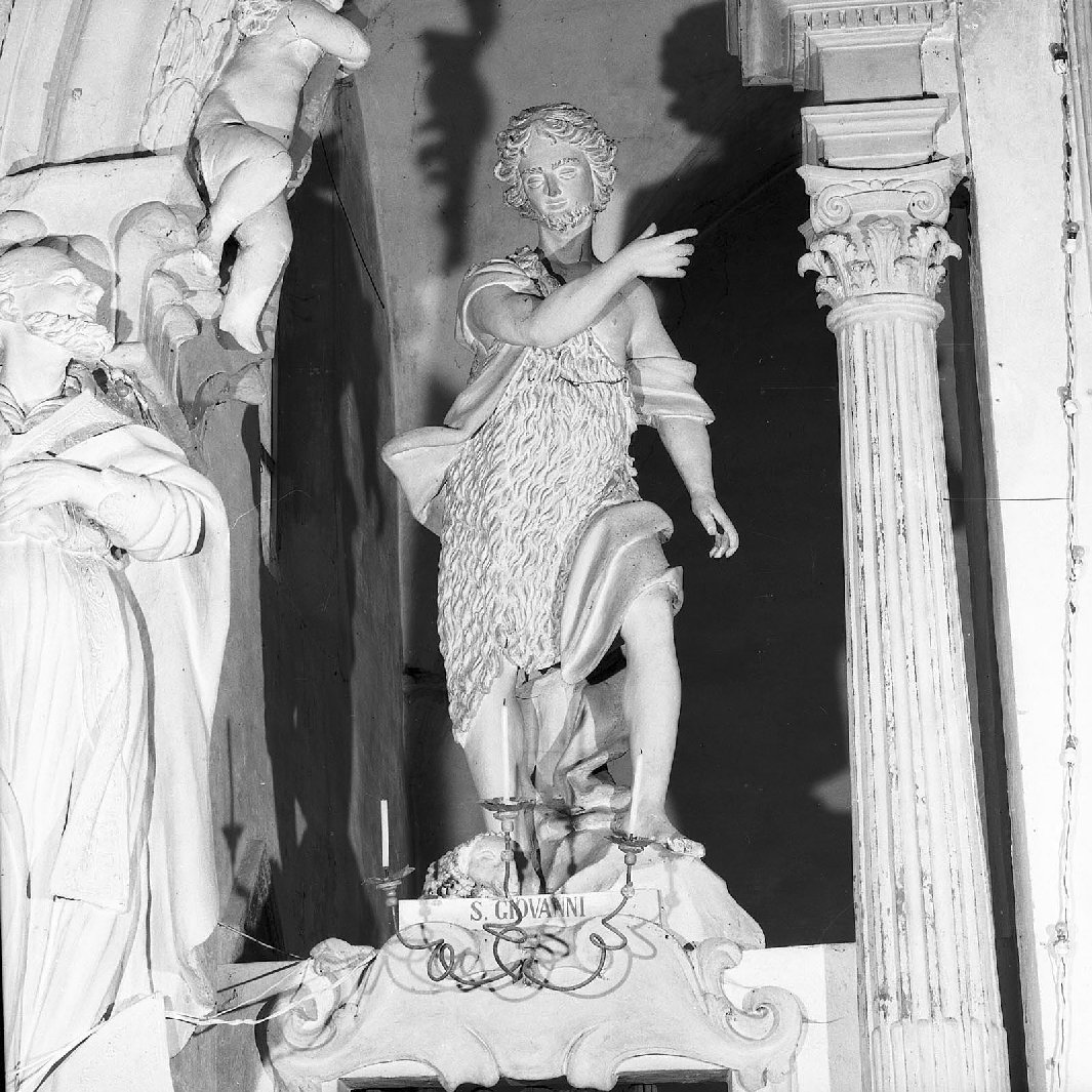 San Giovanni Battista (statua, opera isolata) - bottega toscana (fine sec. XVII)