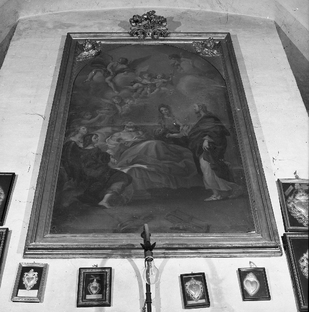 morte di San Giuseppe (dipinto) - ambito tosco-emiliano (fine/inizio secc. XVII/ XVIII)