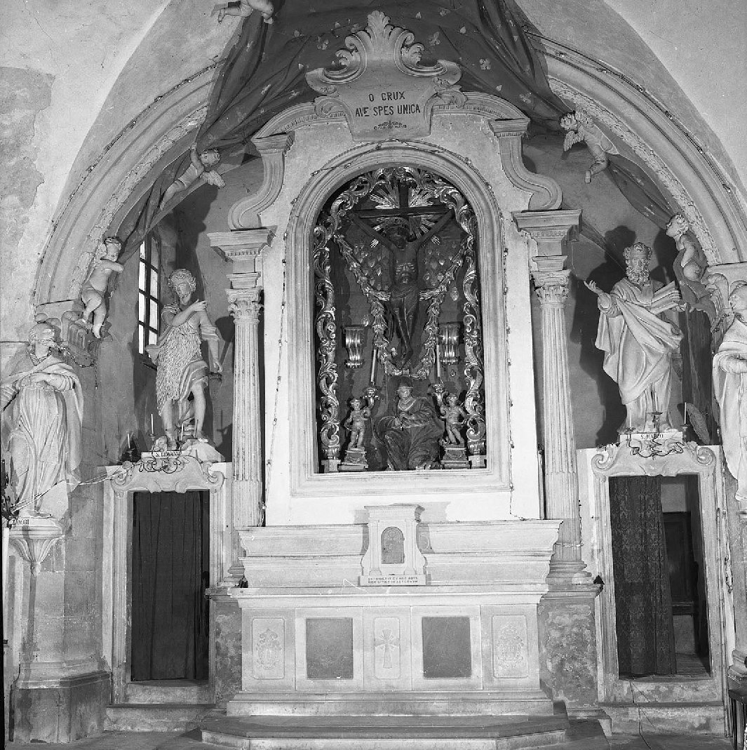 altare maggiore, opera isolata di Innocenti Assunto - bottega toscana (sec. XVIII, sec. XX)