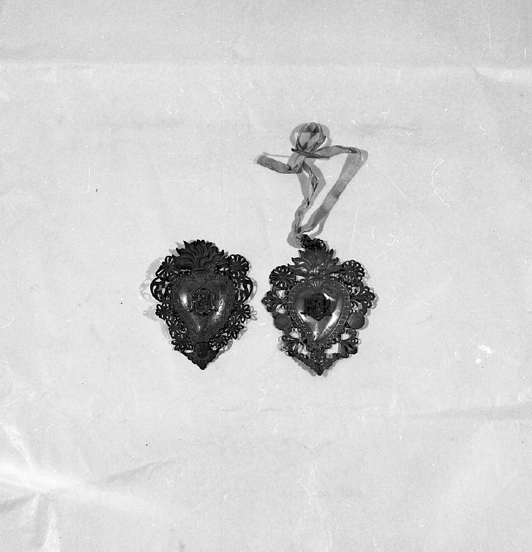 ex voto, coppia - bottega aretina (fine sec. XIX)