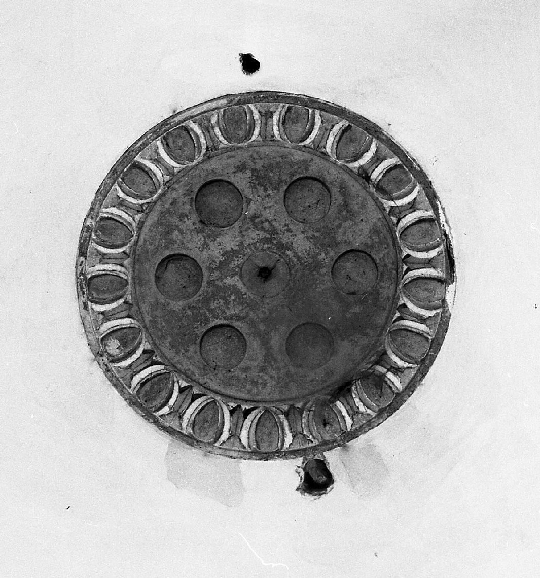 stemma gentilizio della famiglia Medici (scultura) - bottega toscana (sec. XV)