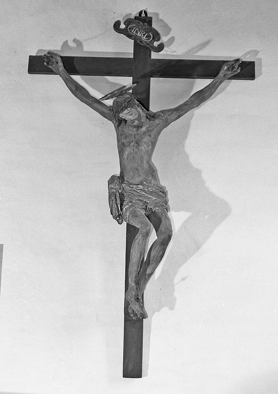Cristo crocifisso (crocifisso, opera isolata) - bottega toscana (sec. XVII)