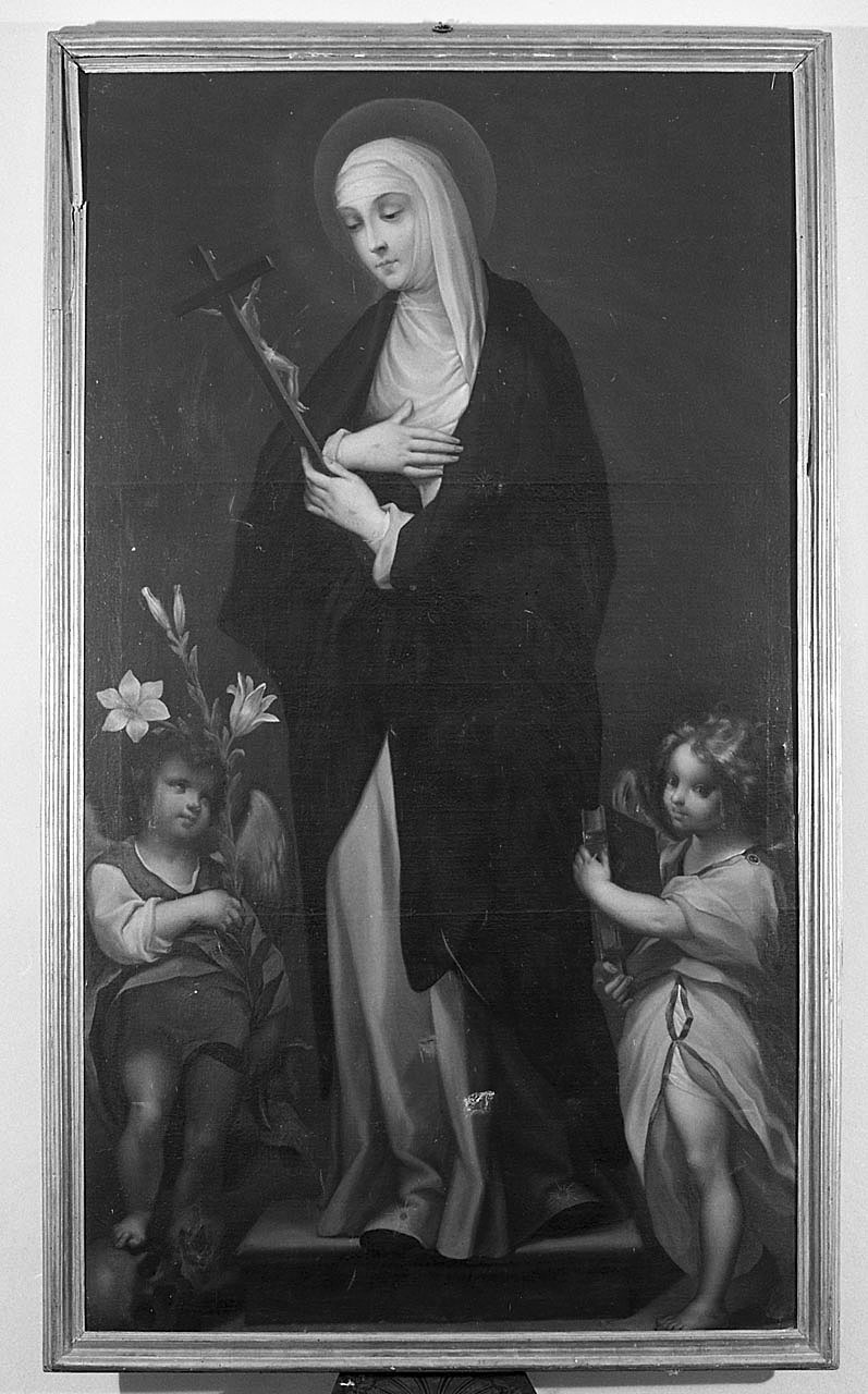 Santa Caterina da Siena (dipinto, opera isolata) di Vanni Francesco (sec. XVI)
