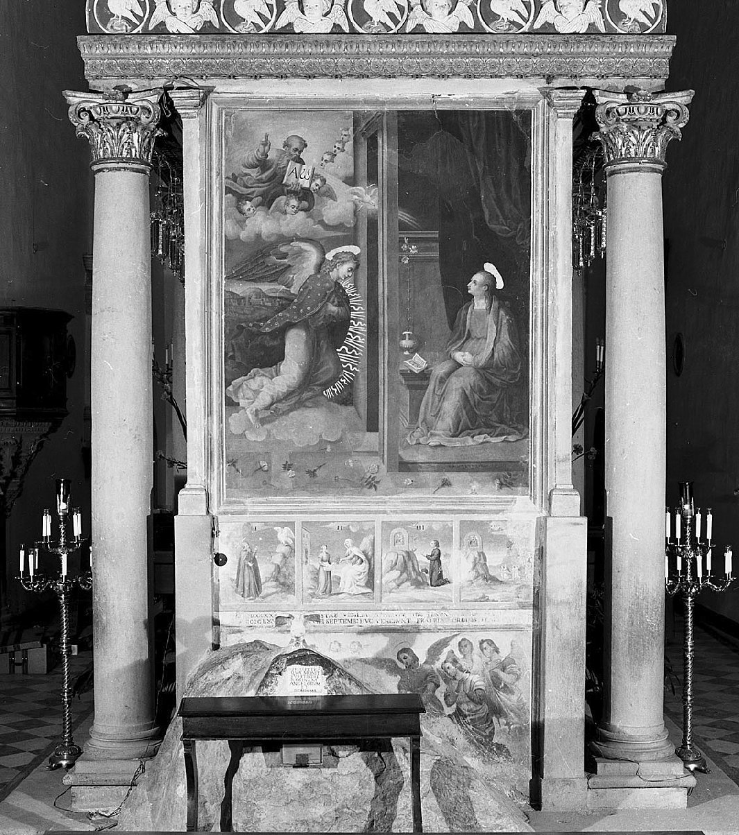 ciborio, opera isolata di Bozzolini Bartolomeo (fine sec. XV)