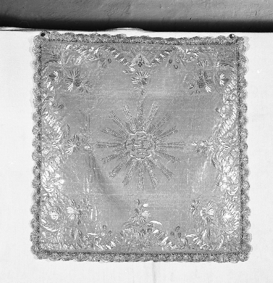 velo di calice, insieme - manifattura Italia centrale (sec. XVII)