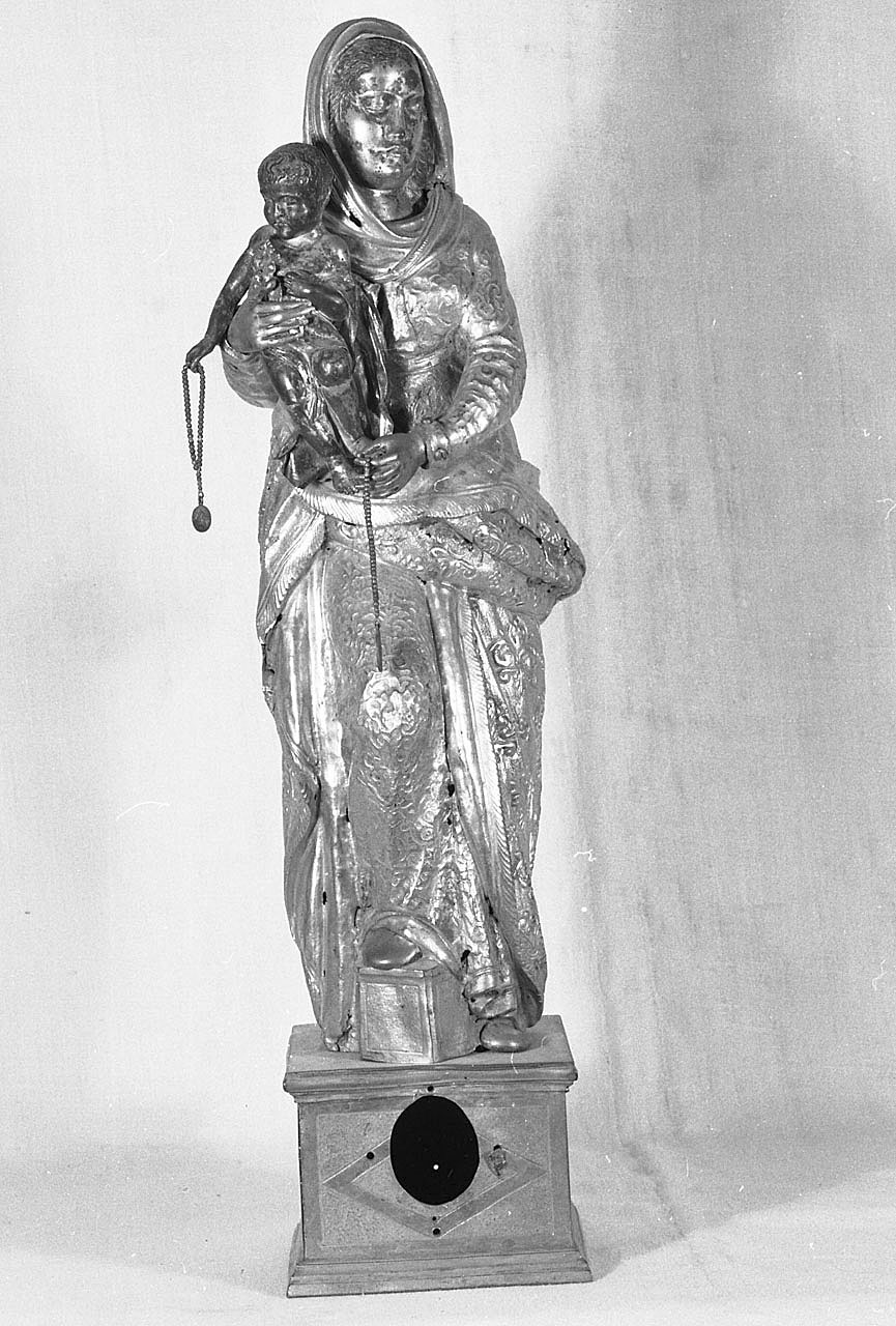 reliquiario - a statua, opera isolata - bottega toscana (sec. XVII)