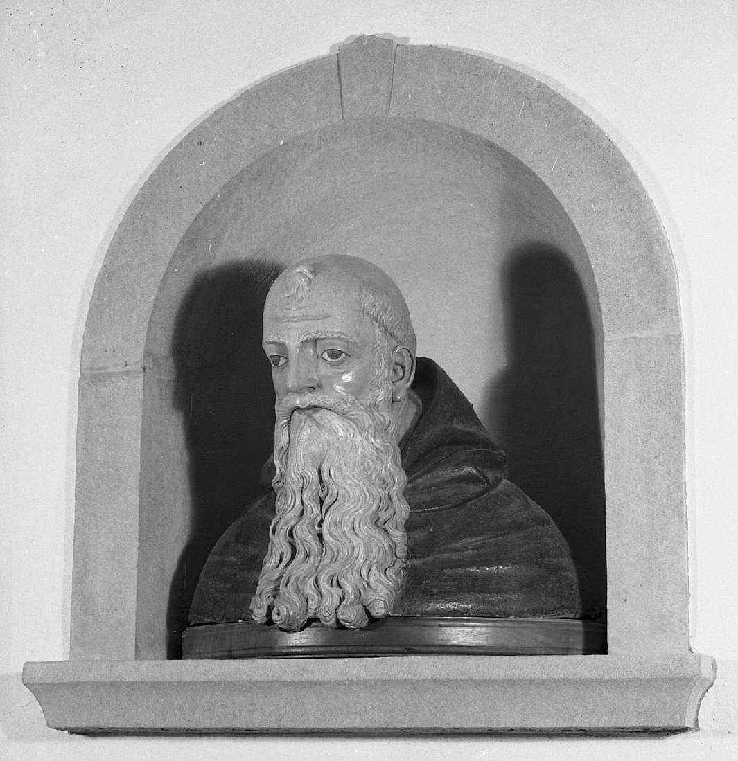busto di santo (scultura, opera isolata) - bottega toscana (sec. XVI)