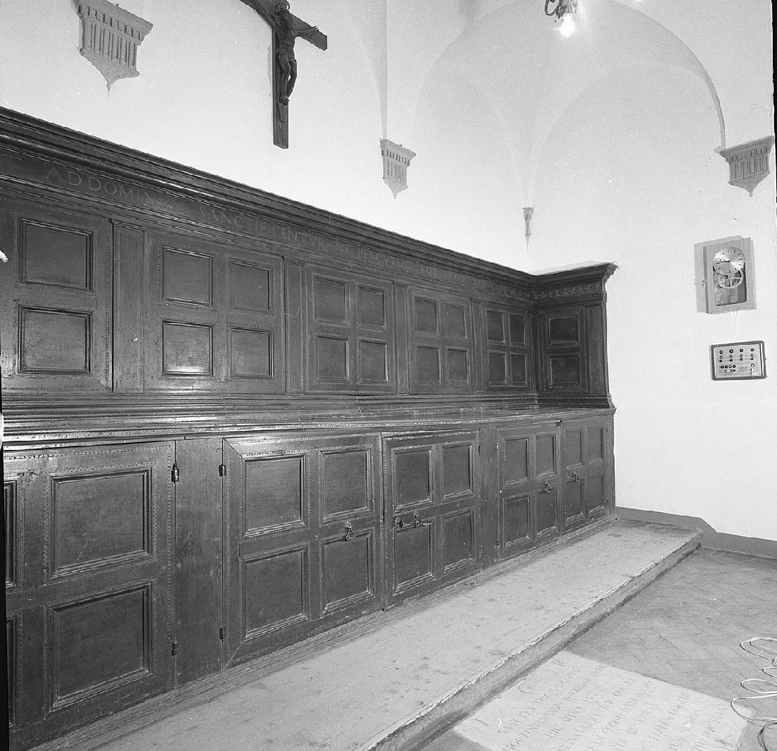 paratoio, opera isolata - bottega toscana (sec. XVI)