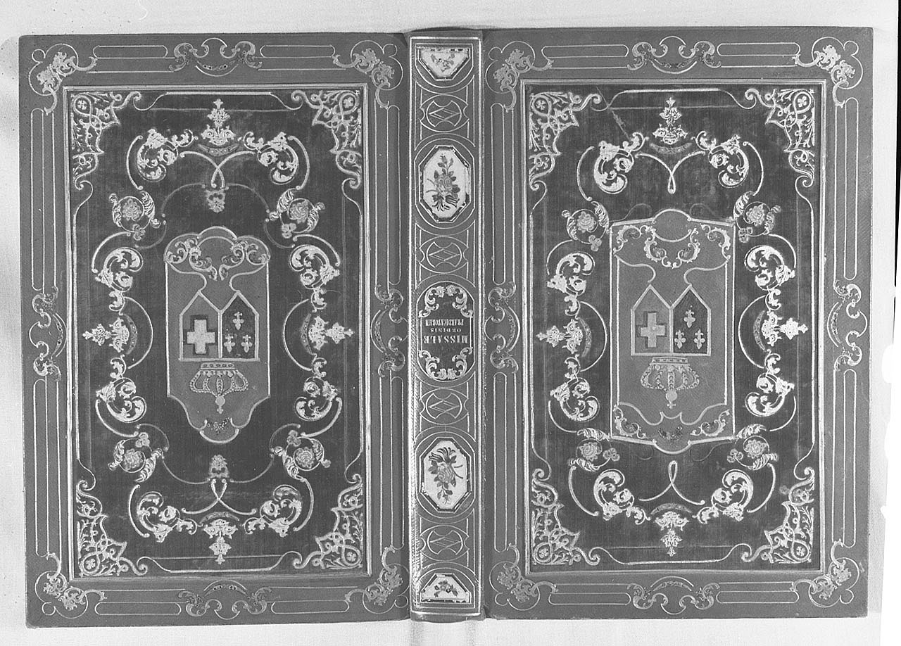 coperta di libro liturgico, opera isolata - bottega toscana (sec. XIX)