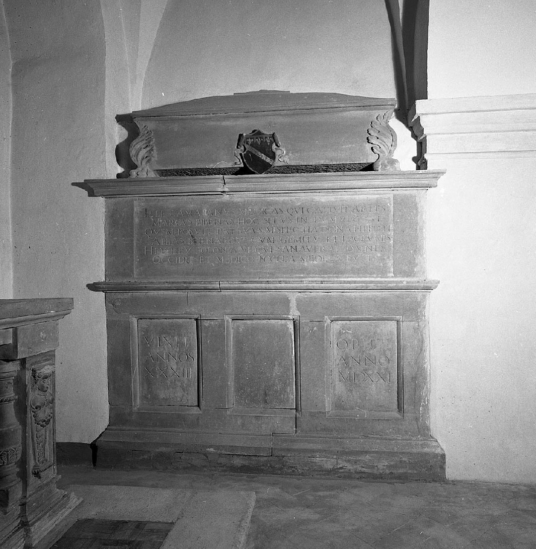 monumento funebre, opera isolata - bottega toscana (sec. XVI)