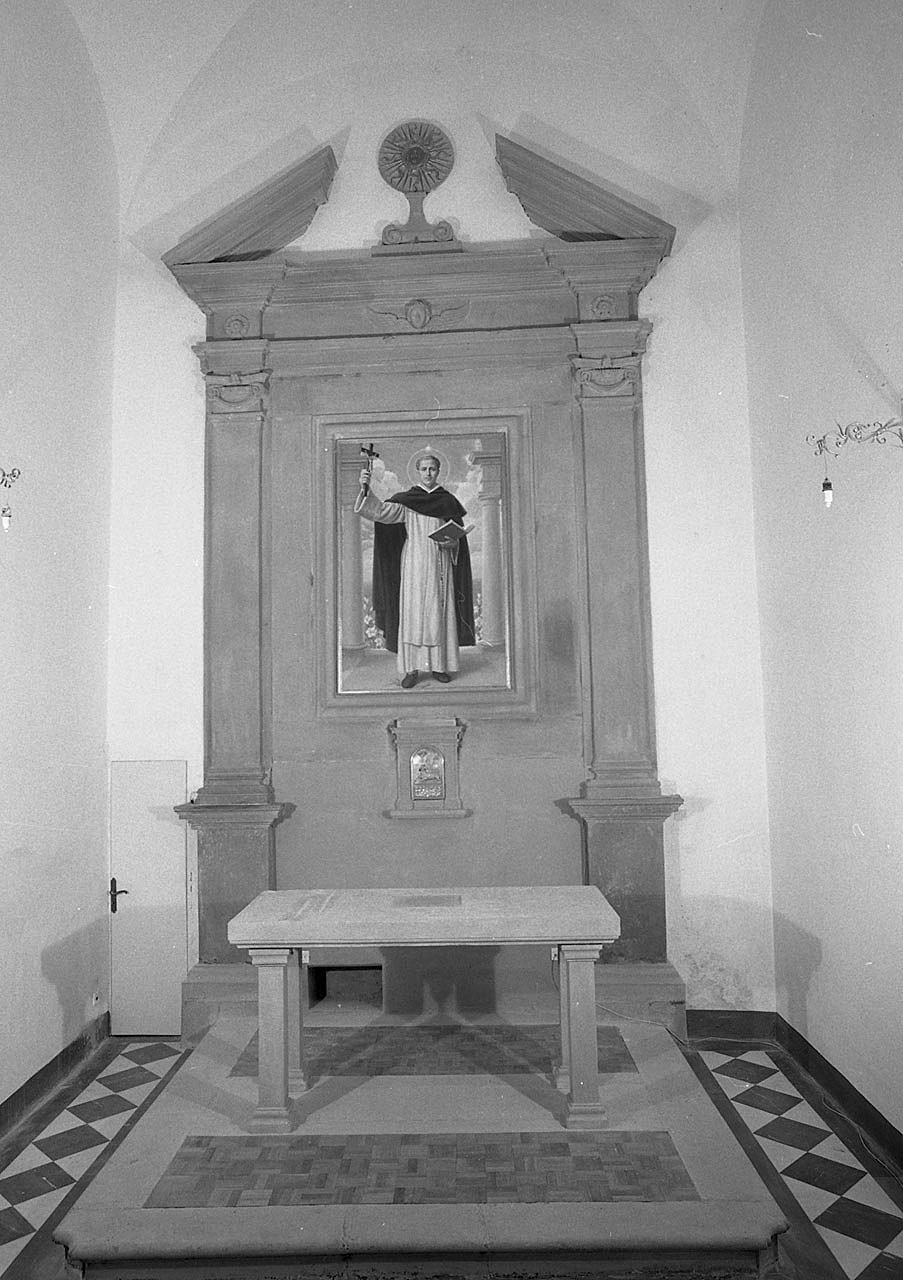 altare - a edicola, opera isolata - bottega toscana (sec. XVII)