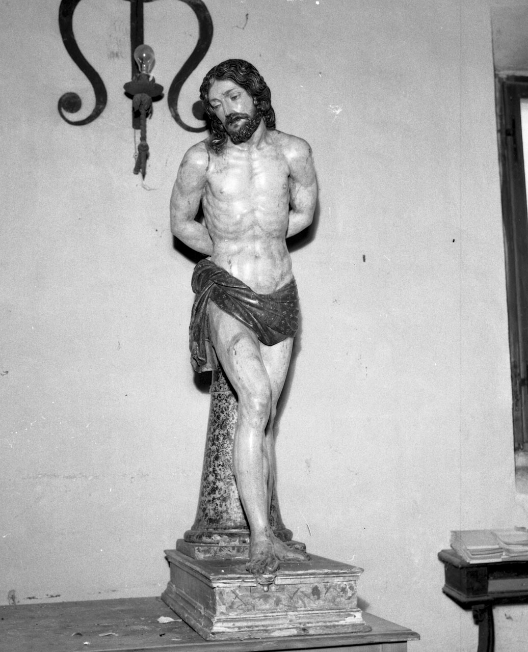Cristo alla colonna (statua processionale, opera isolata) di Salvi Niccolò di Smeraldo (sec. XVII)