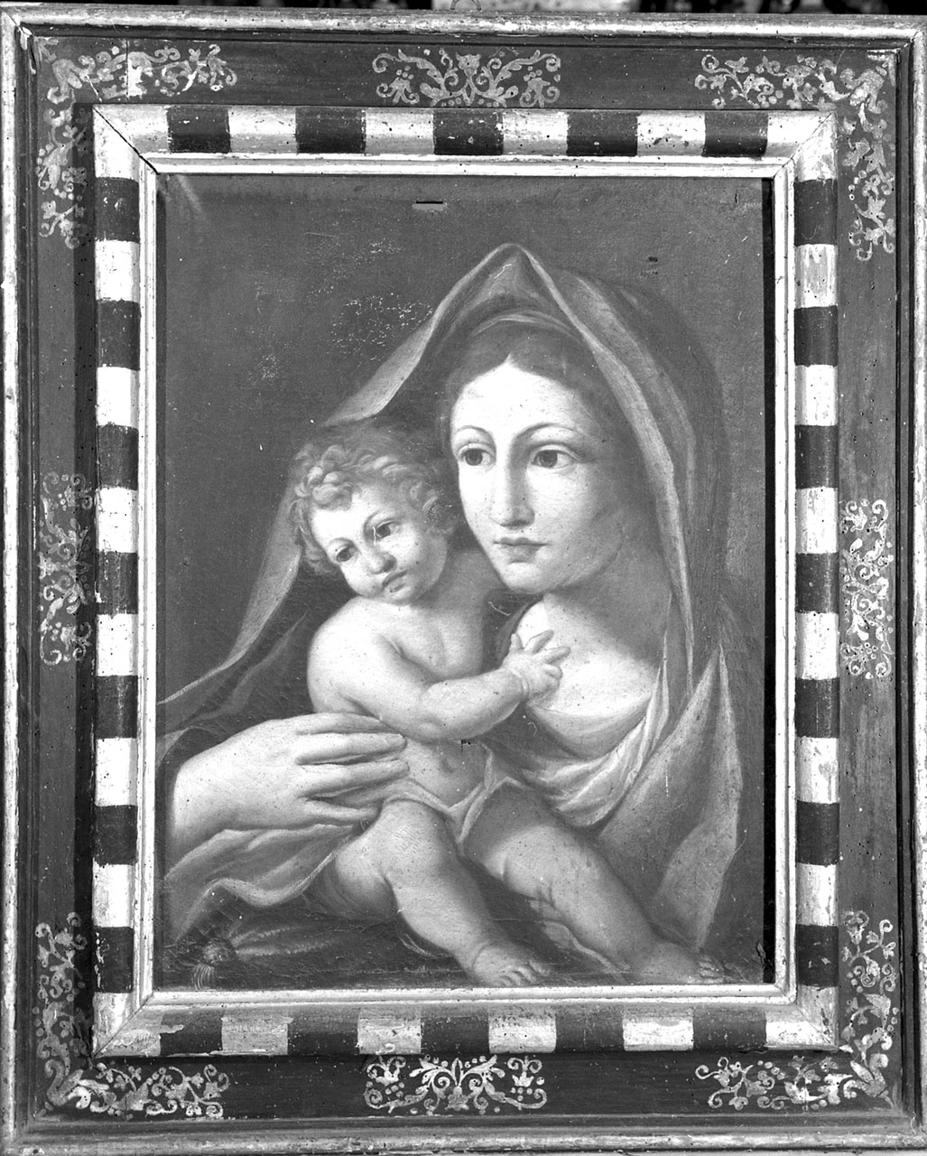 Madonna con Bambino (dipinto, opera isolata) - ambito toscano (sec. XVII)
