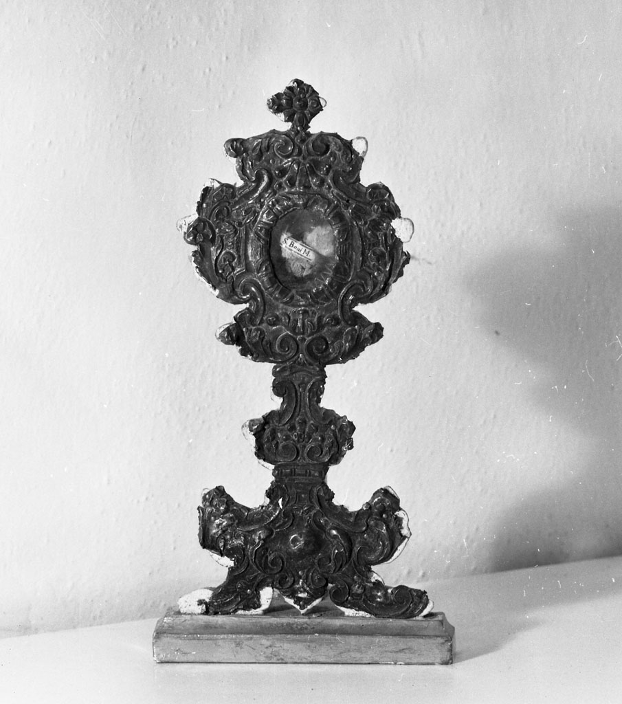 reliquiario - a ostensorio, opera isolata - bottega italiana (sec. XVII)