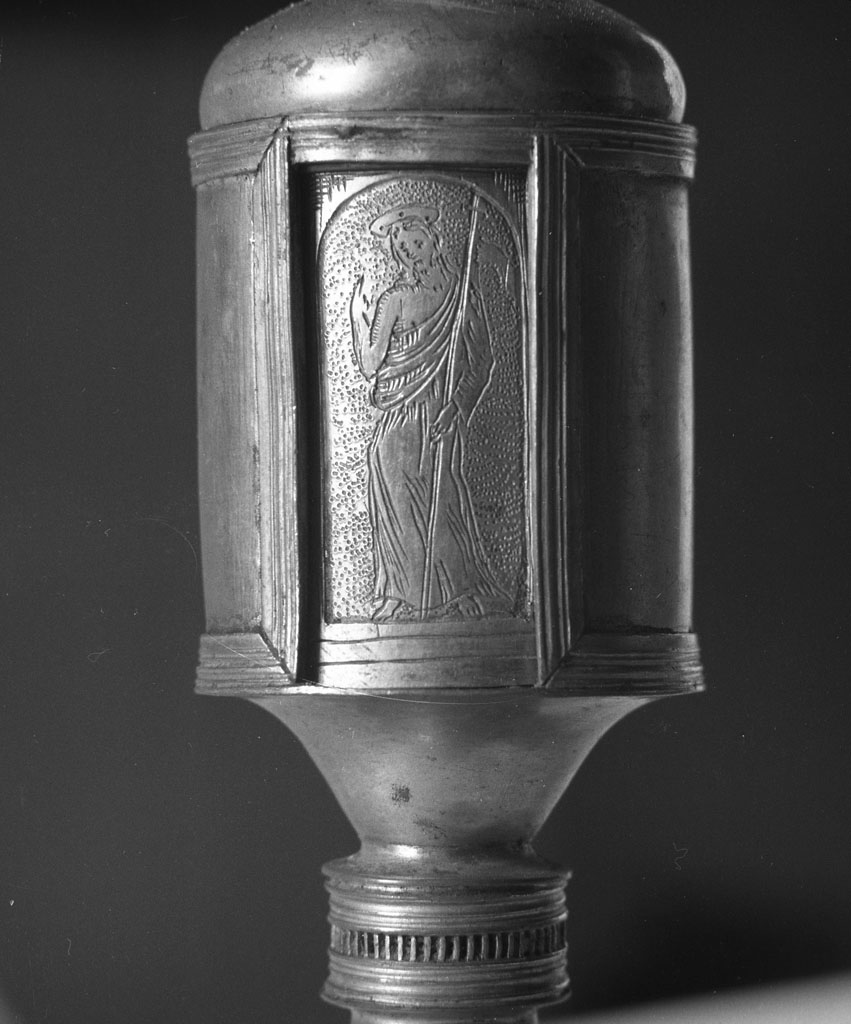 pisside, opera isolata - bottega toscana (sec. XV)