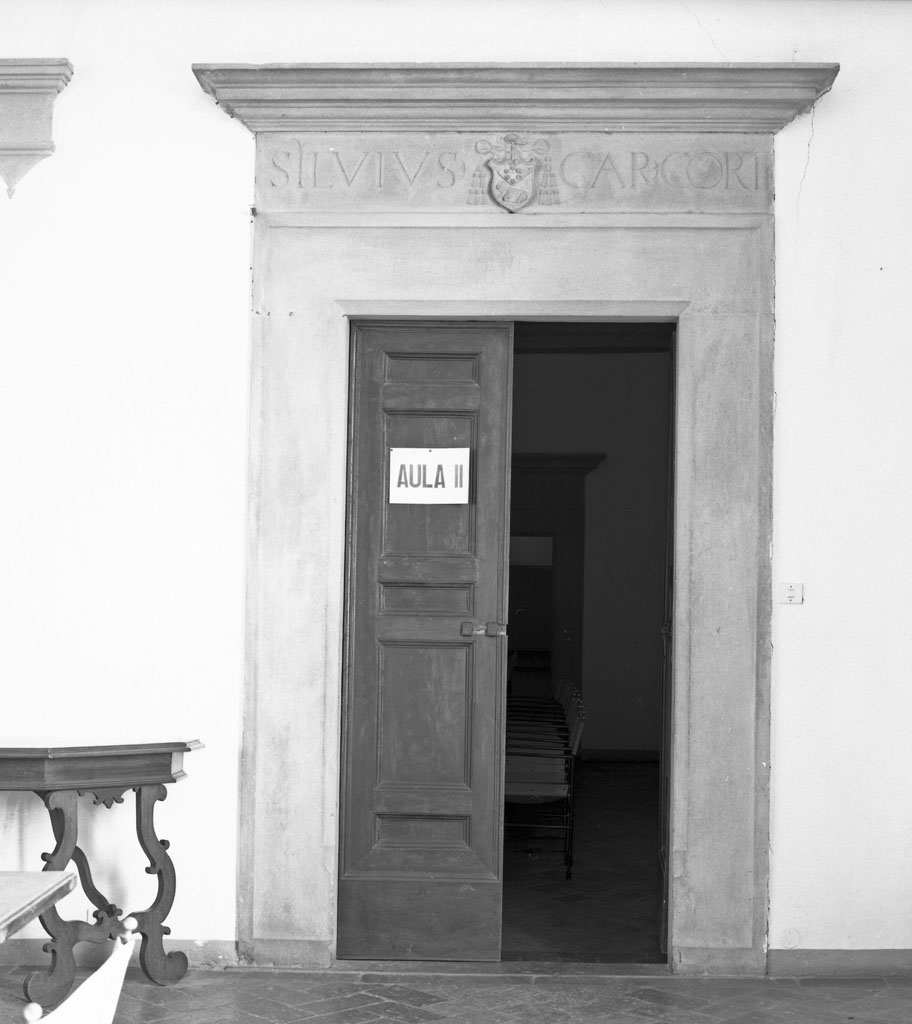 mostra di porta, opera isolata - bottega toscana (primo quarto sec. XVI)