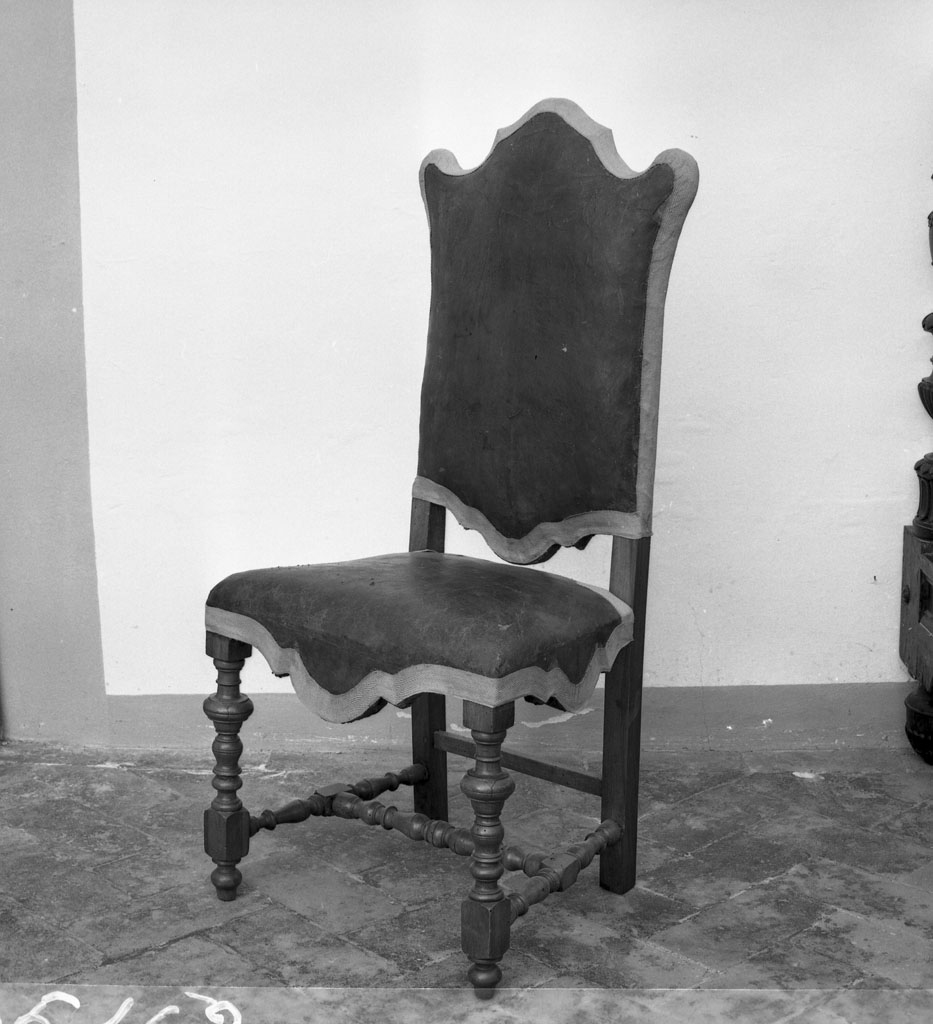 sedia, serie - bottega veneziana (fine sec. XVII)