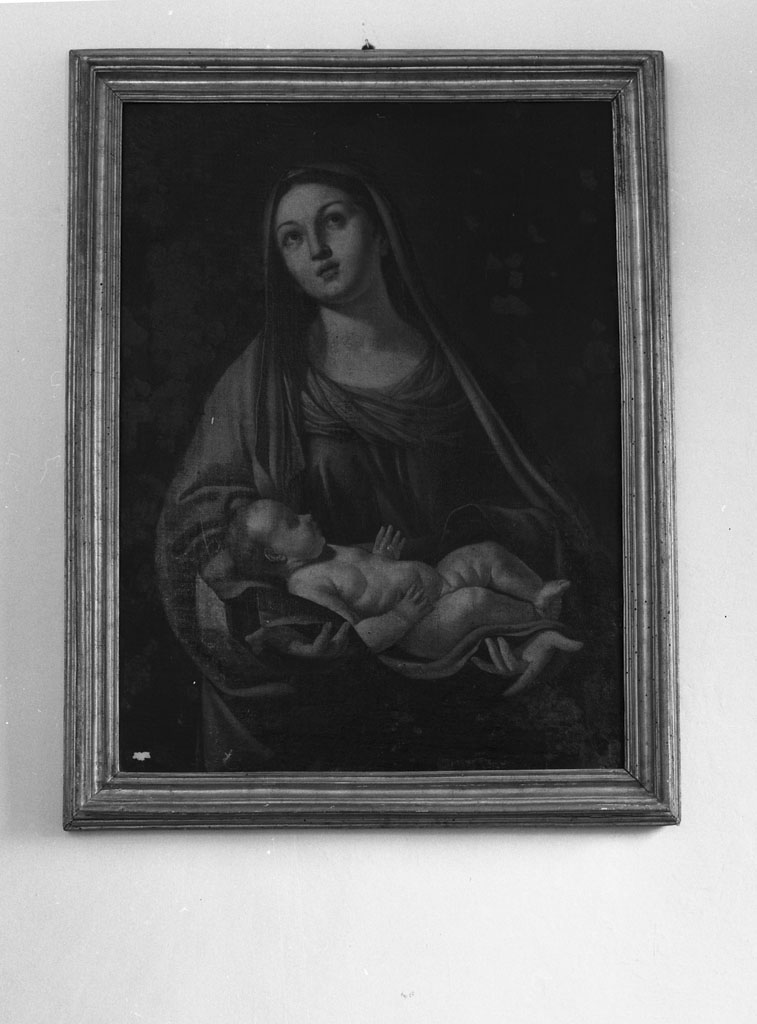 Madonna con Bambino (dipinto, opera isolata) di Butteri Giovanni Maria (scuola) (ultimo quarto sec. XVI)